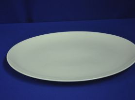 Travessa porcelana oval Loop - 57x40 cm