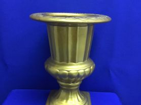 Vaso Atenas Dourado  23x30