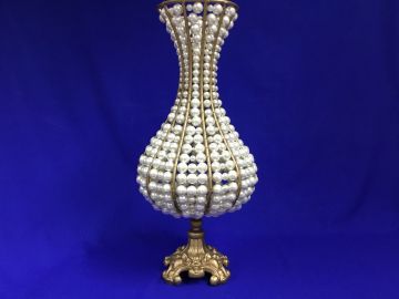 Vaso cinturado com pérola - 56 cm