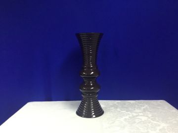 Vaso estilizado marrom - 15x43 cm