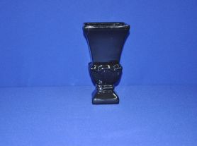 Vaso pertunia preto quadrado M - 10,5x19 cm