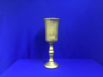 Vaso romano dourado - 45x16 cm