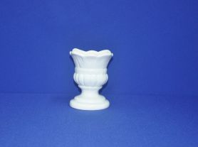 Vaso romano P branco - 13x16 cm