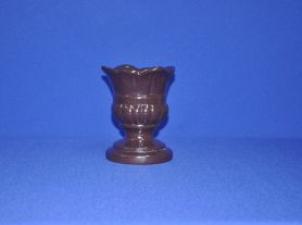 Vaso romano P marrom - 13x16 cm