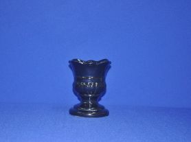 Vaso romano P preto - 13x16 cm